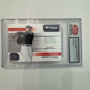 2003 Donruss Studio Big League Challenge Materials Barry Bonds BLC-45